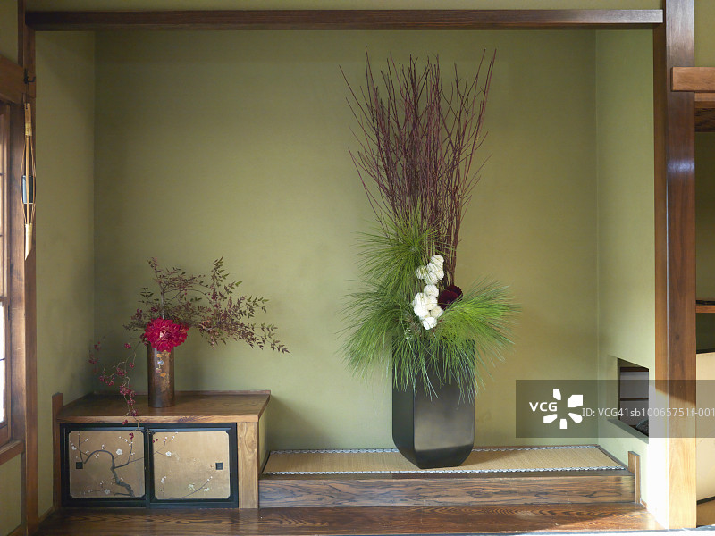 室内插花作品图片素材