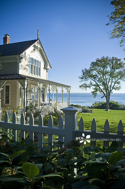 海边房屋图片素材