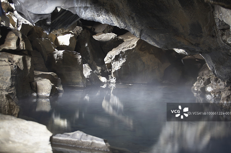 地热加热池图片素材