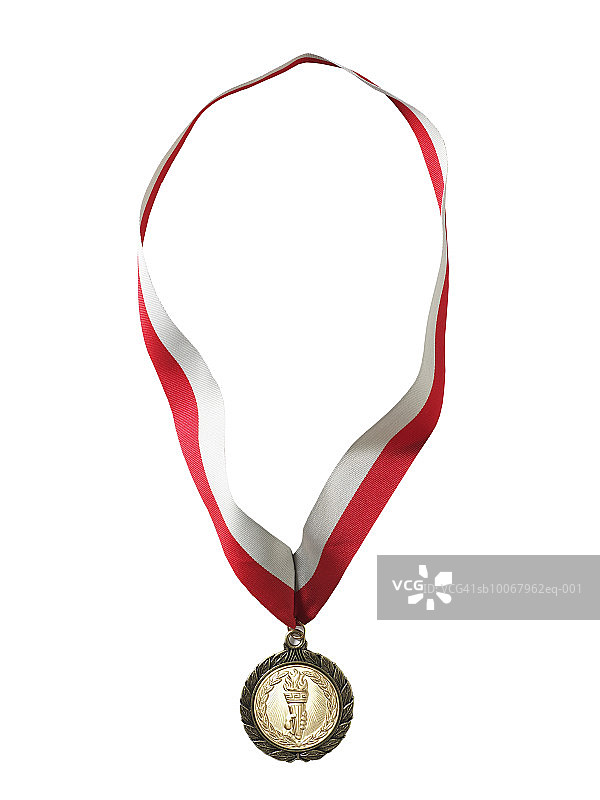 白色背景上的金牌图片素材
