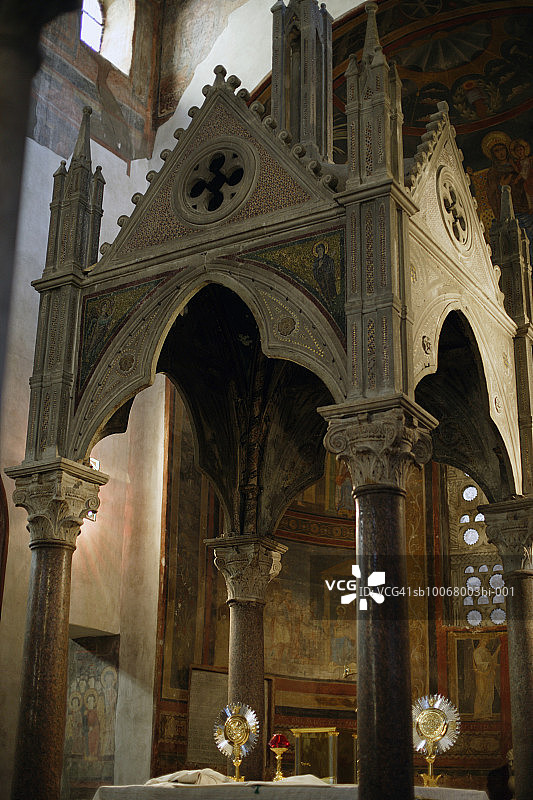 意大利罗马科斯梅丁圣母教堂图片素材