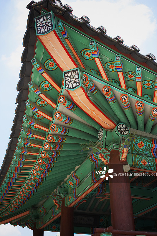 韩国首尔南山谷韩屋村风光图片素材