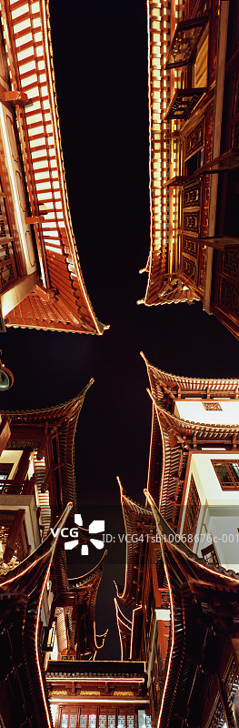 中国江苏上海南市区仰视视角图片素材