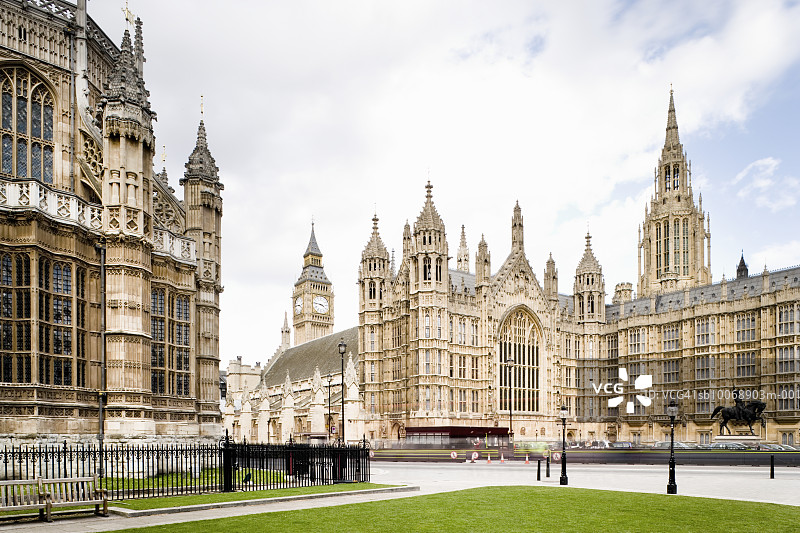 英国伦敦议会大厦图片素材