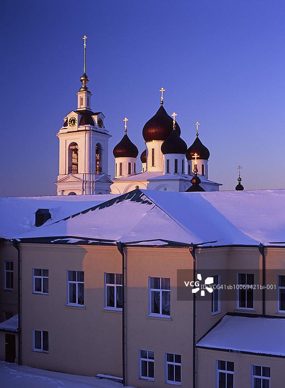 俄罗斯德米特罗夫圣母升天主教座堂图片素材