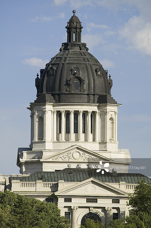 美国南达科他州皮埃尔南达科他州议会大厦图片素材