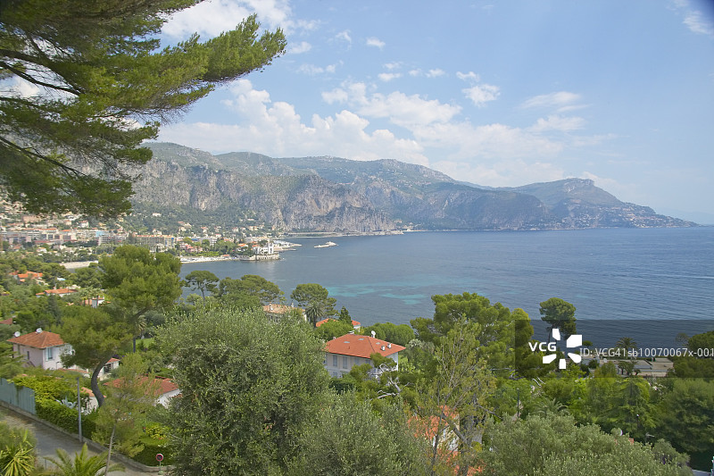 法国圣让卡普费拉景观图片素材