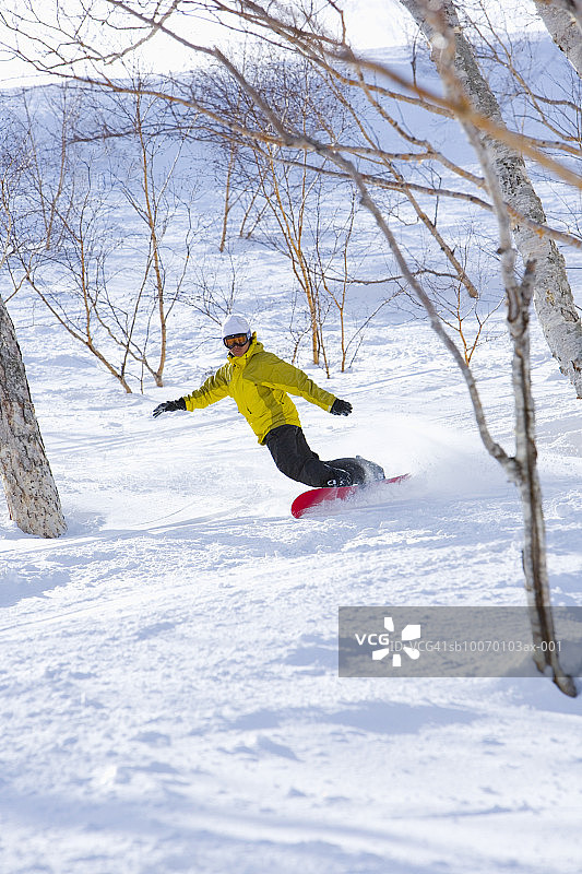 男人滑雪图片素材