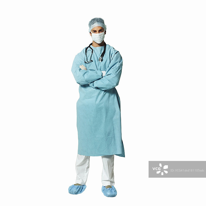 外科医生肖像图片素材