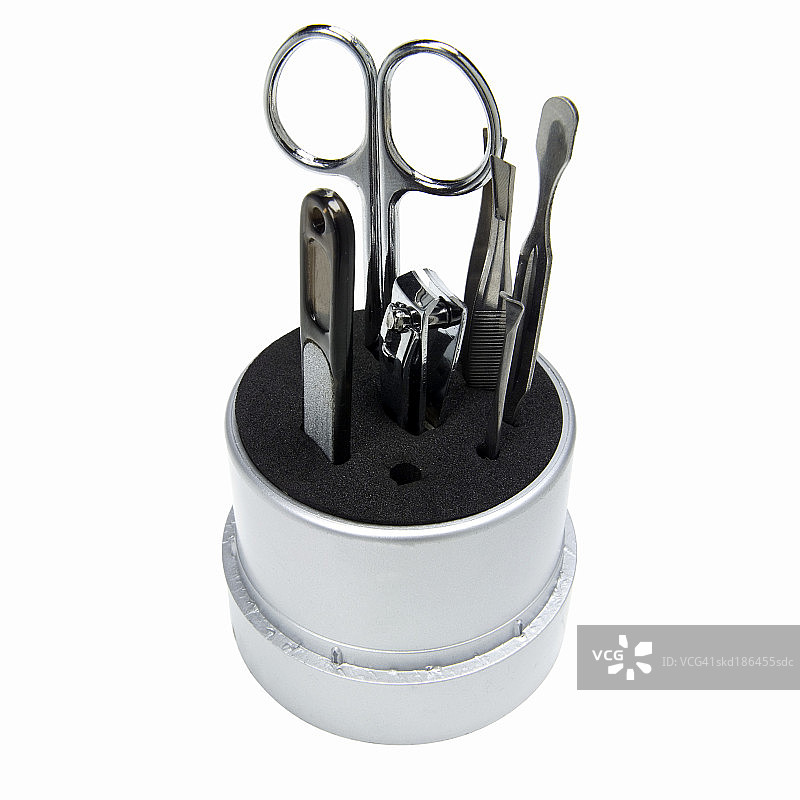 美甲套装特写图片素材