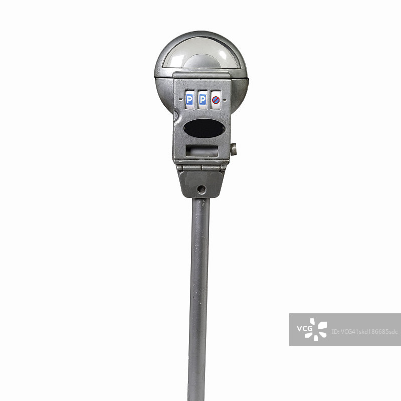 停车计时器特写图片素材