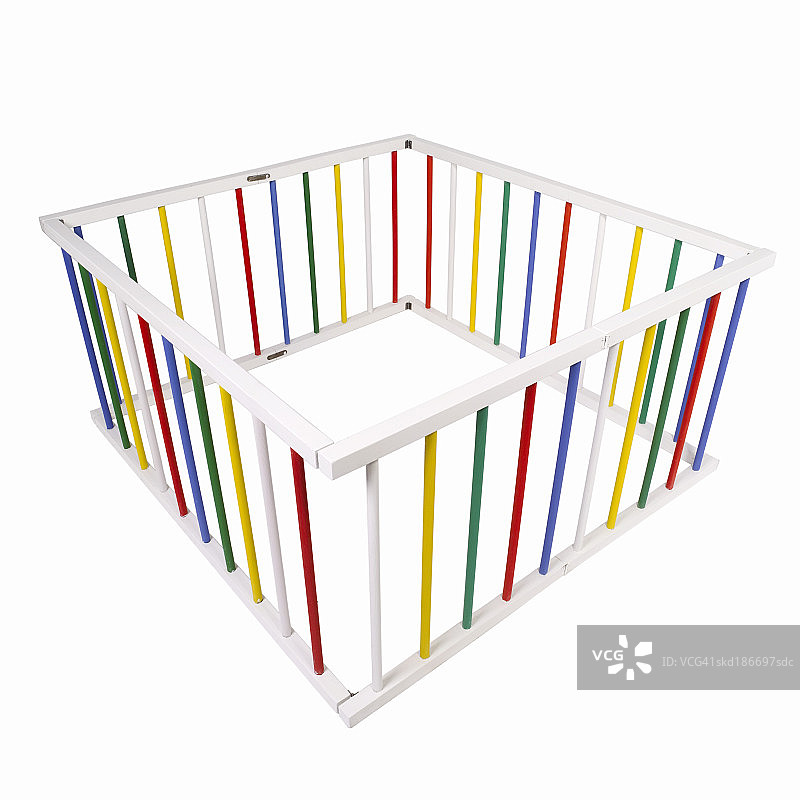 游戏围栏的鸟瞰图图片素材