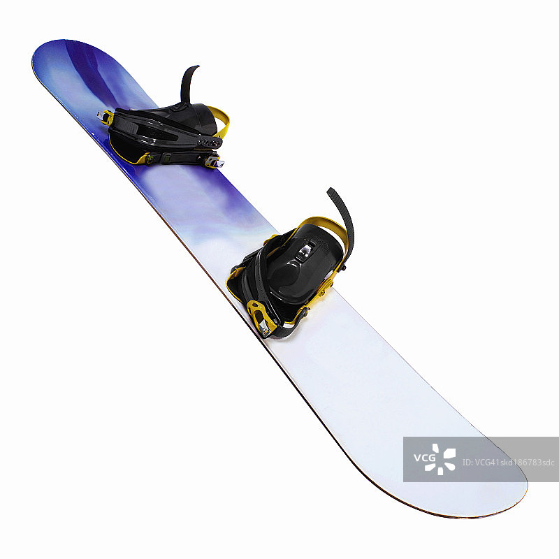 特写：单板滑雪板图片素材
