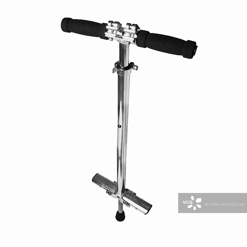 弹跳杆特写图片素材