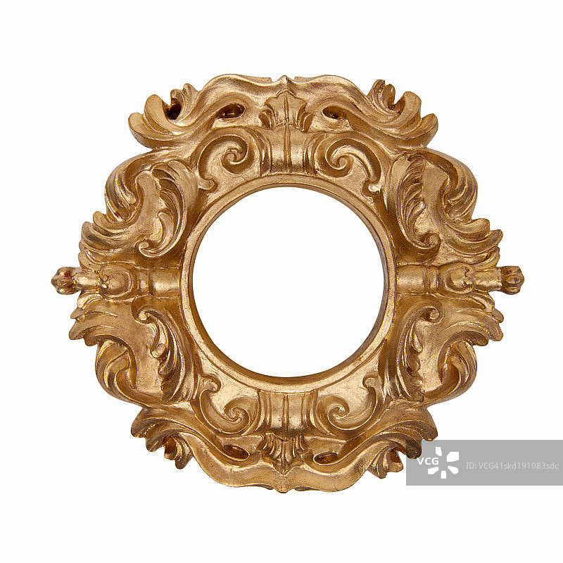 华丽相框特写图片素材