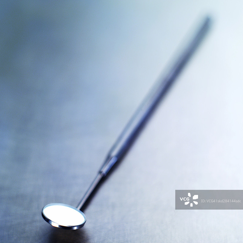 牙科镜特写图片素材