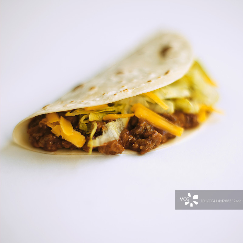 墨西哥卷饼特写图片素材