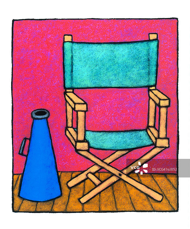 导演椅图片素材