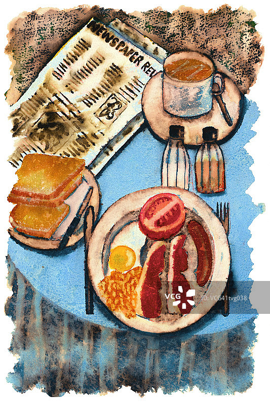 英式早餐图片素材