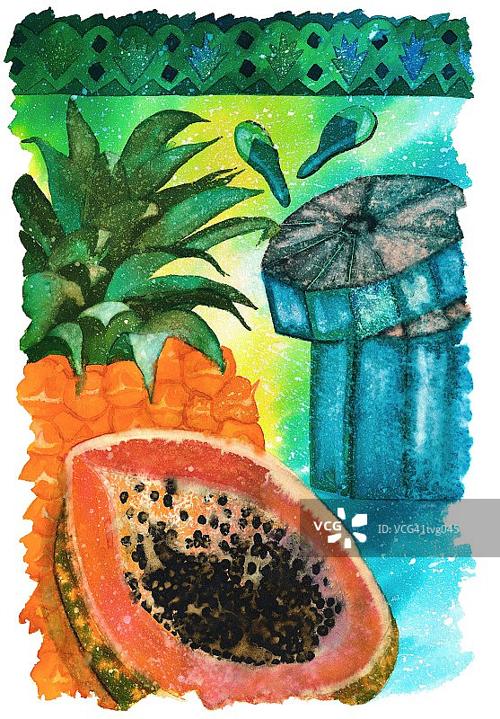 热带水果图片素材