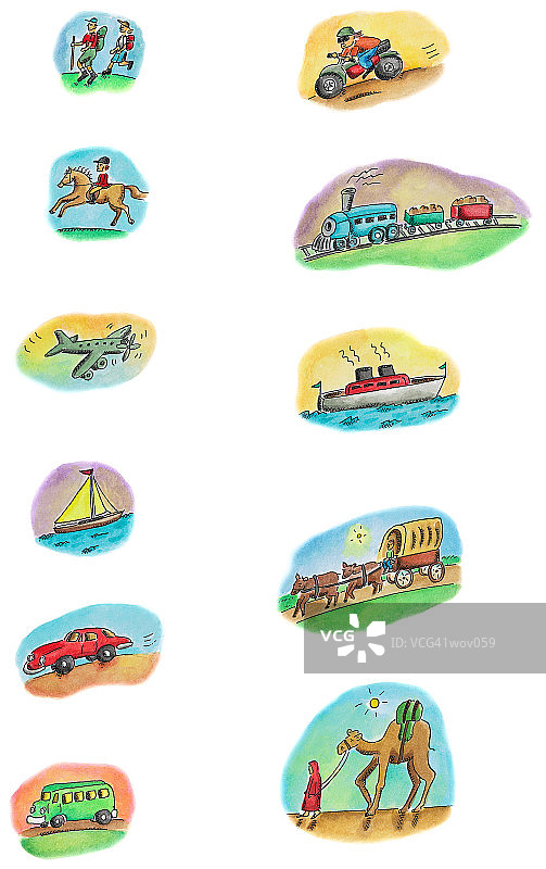 交通方式图片素材