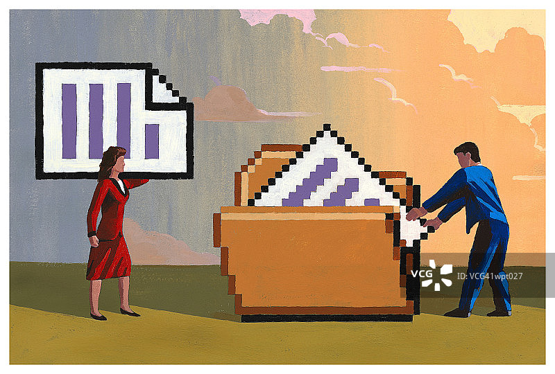 电子文件图片素材