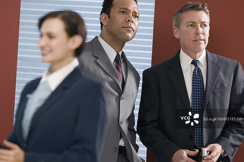 商人交谈图片素材