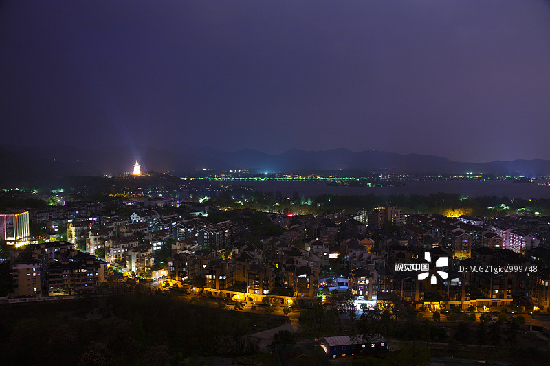 杭州吴山图片素材