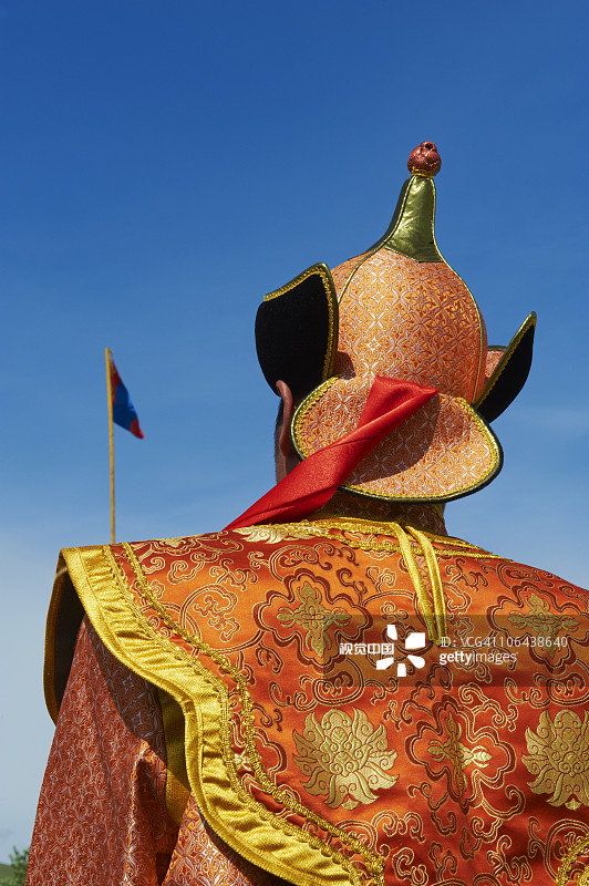 那达慕节的参与者图片素材