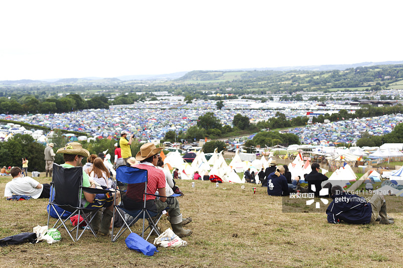 2011年格拉斯顿伯里音乐节图片素材