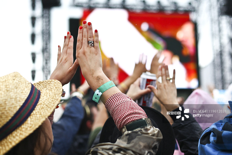 2011年格拉斯顿伯里音乐节图片素材