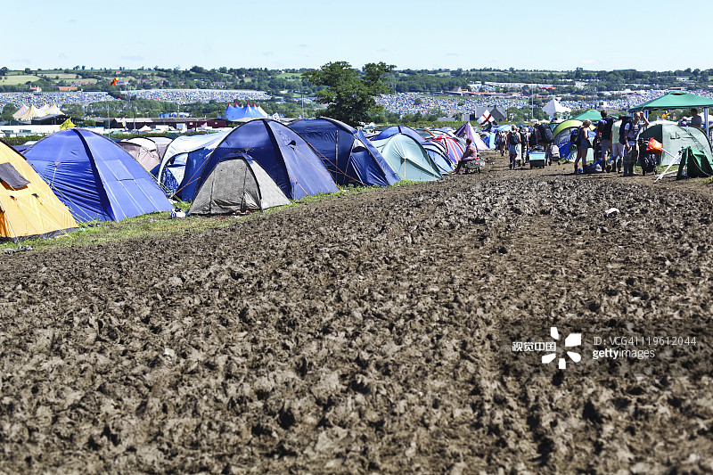 2011年格拉斯顿伯里音乐节图片素材