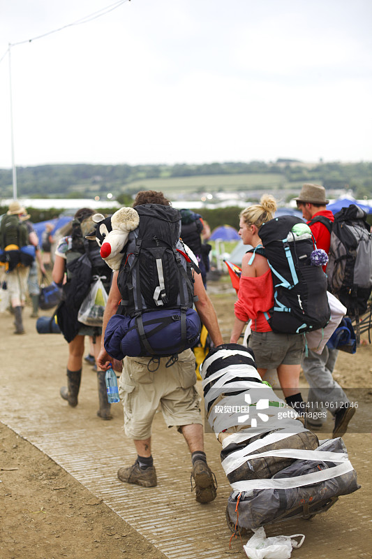 2011年格拉斯顿伯里音乐节图片素材