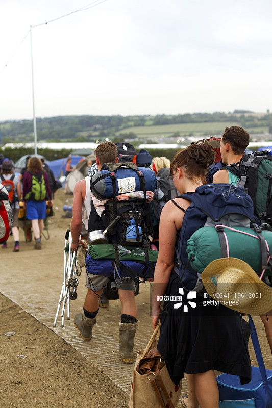 2011年格拉斯顿伯里音乐节图片素材