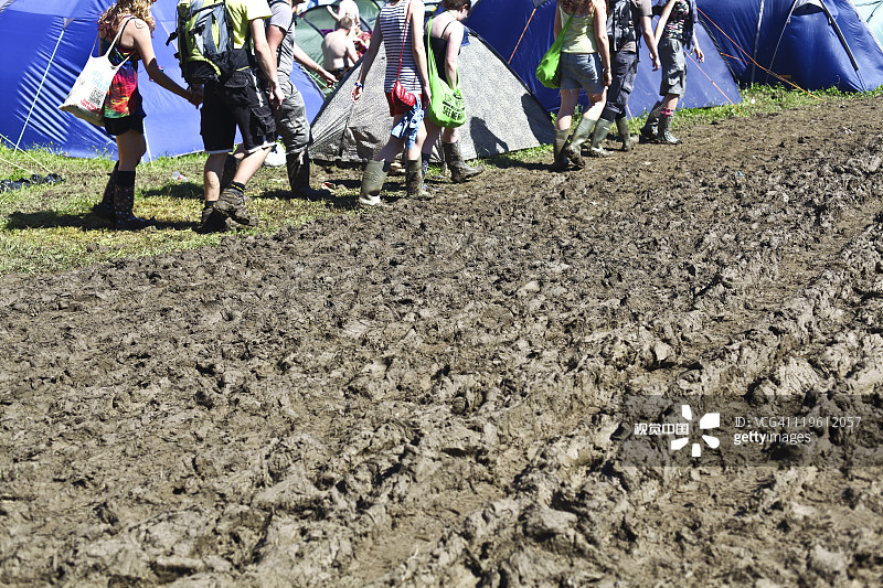 2011年格拉斯顿伯里音乐节图片素材