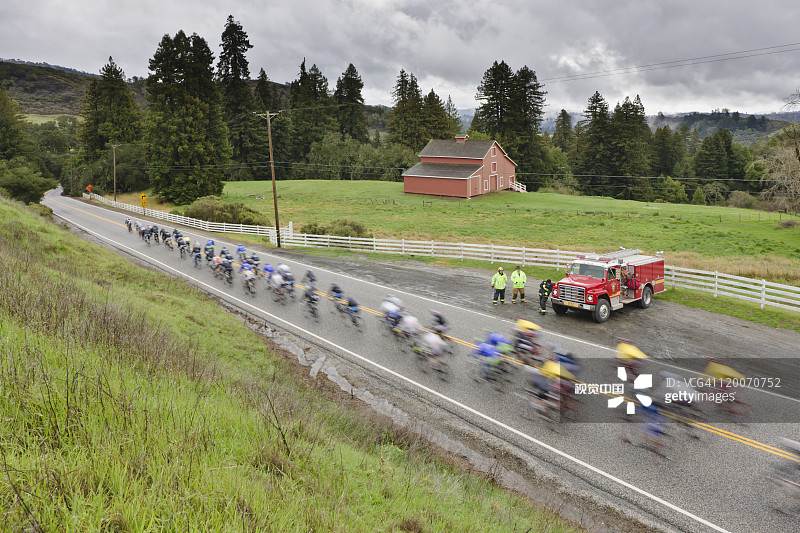 加利福尼亚自行车赛图片素材