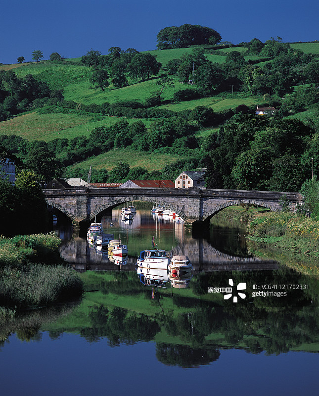 托特尼斯附近的达特河图片素材