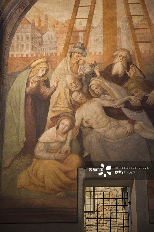 意大利伦巴第大区米兰圣安博gio教堂的基督教堂图片素材