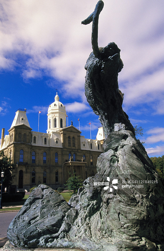 美术馆与立法议会大厦图片素材