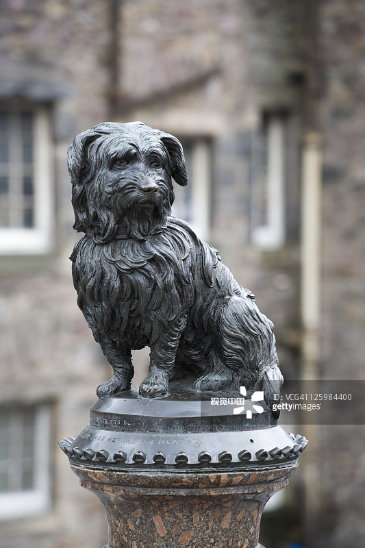 爱丁堡格雷 friars Bobby雕像图片素材