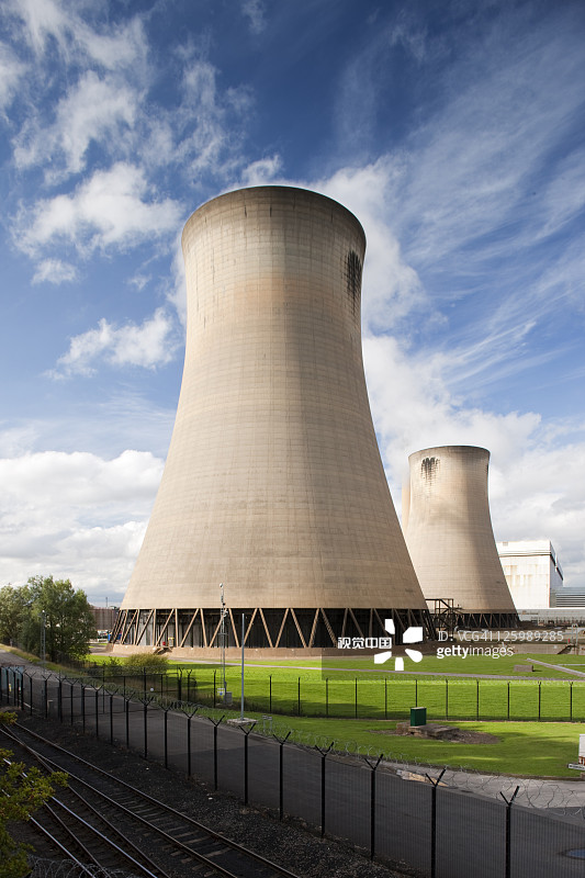 英国约克郡德拉克斯发电站图片素材