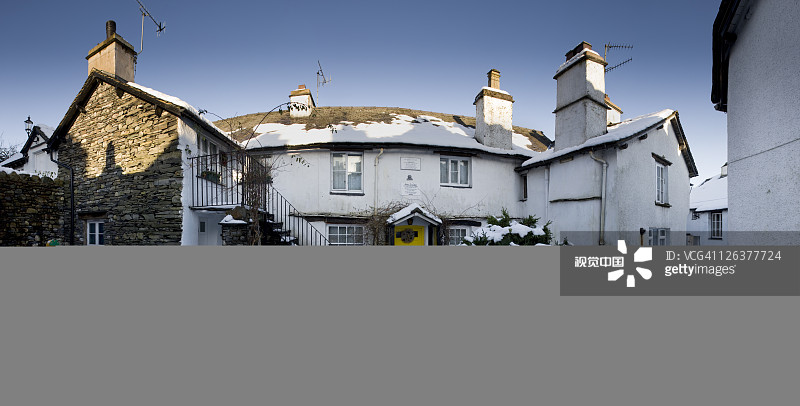 安·泰森小屋：自助式住宿，位于英国坎布里亚郡湖区霍克斯黑德图片素材