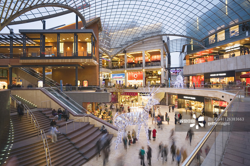 圣诞节的卡伯特马戏团。布里斯托尔。英格兰。英国。图片素材