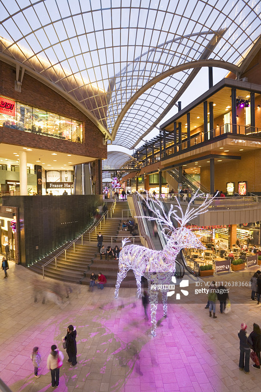 圣诞节的卡伯特马戏团。布里斯托尔。英格兰。英国。图片素材