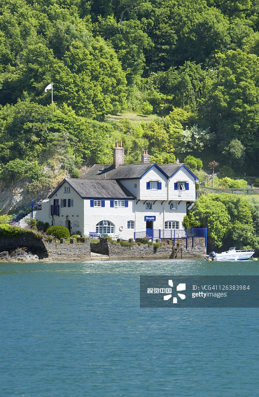 弗里斯赛德，达芙妮·杜穆里埃故居，博丁尼克，康沃尔，英国图片素材