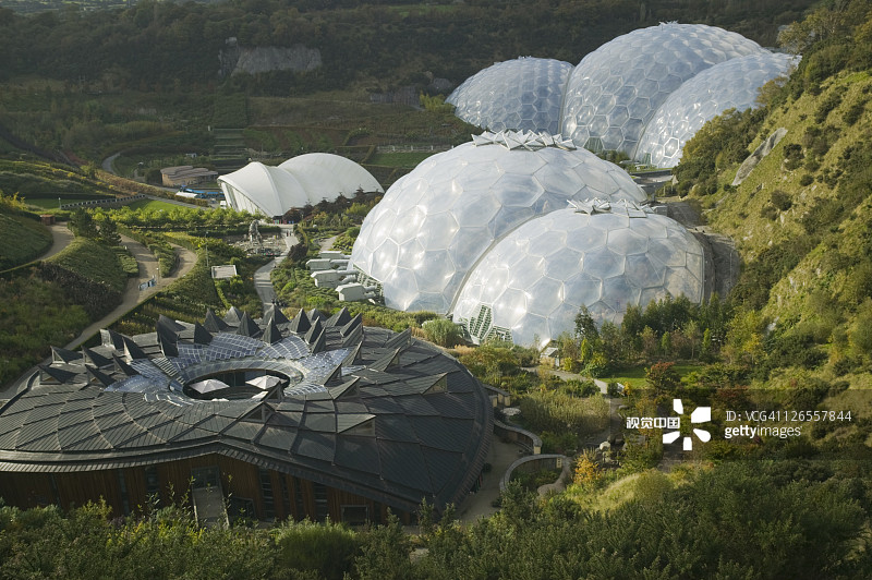 伊甸园项目温室群图片素材