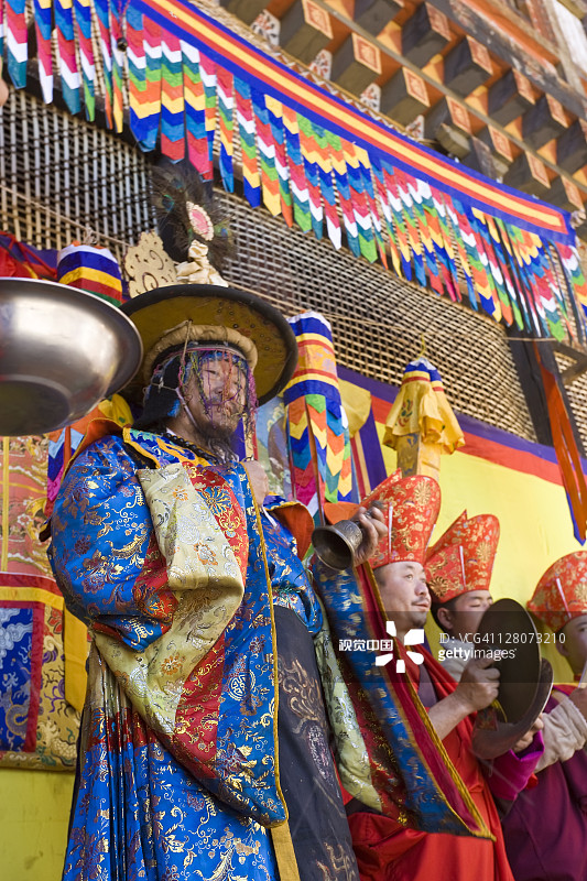 不丹布姆唐唐比玛尼节图片素材