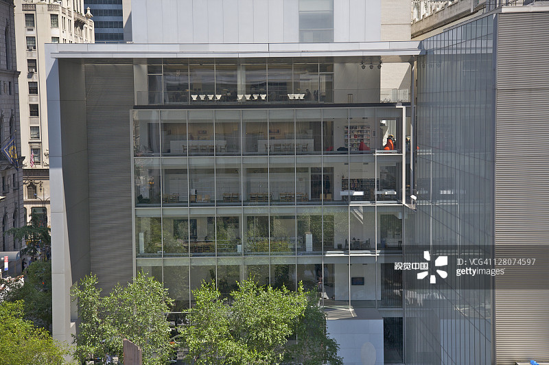 纽约现代艺术博物馆教育大楼图片素材