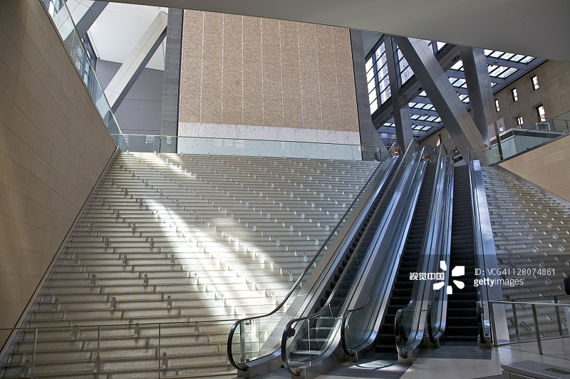 纽约赫斯特杂志大厦大厅内景图片素材