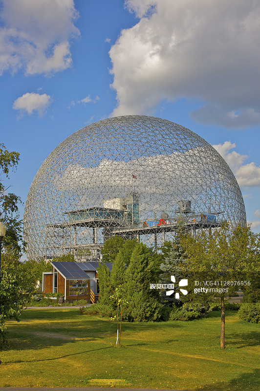 让-德拉波公园的生物圈：水与环境主题（加拿大魁北克蒙特利尔圣海伦岛）图片素材